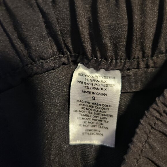 RBX X-Dri Shorts Running Black Gray Splatter Spandex Lined Active Womens Small - Picture 7 of 10